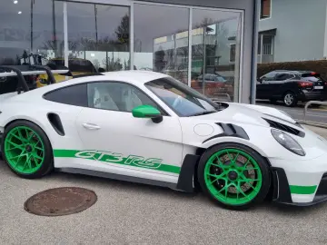 992 911 GT3 RS Lift Leder Grün Carbon Kamera 