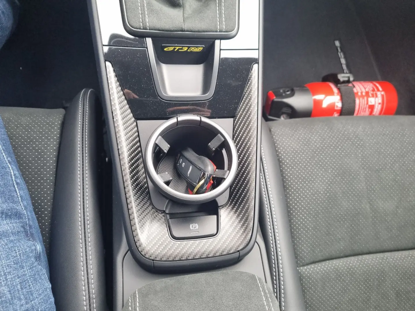 992 911 GT3 RS Lift Leder Grün Carbon Kamera 