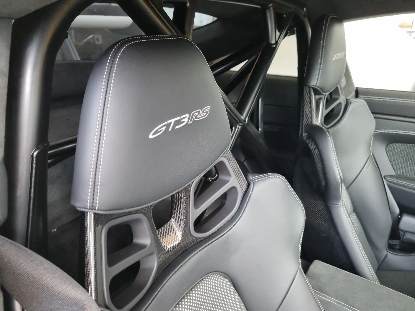 992 911 GT3 RS Lift Leder Grün Carbon Kamera 