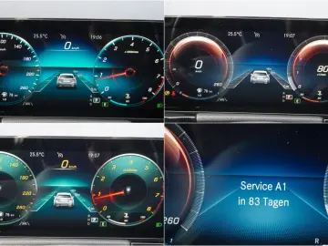 GLA 180 LED/Wide-Screen/Ambiente/Qi/Leder