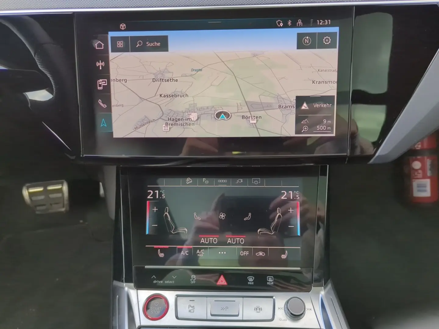 SQ8 e-tron Quattro Sportback+Navi+Pano+ACC+Leder