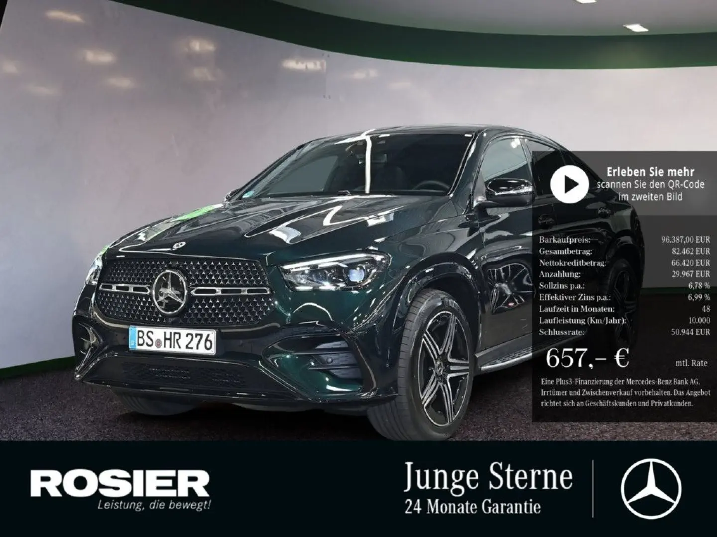 GLE 450 d 4M Coupé AMG Sport Premium+ AHK Standh