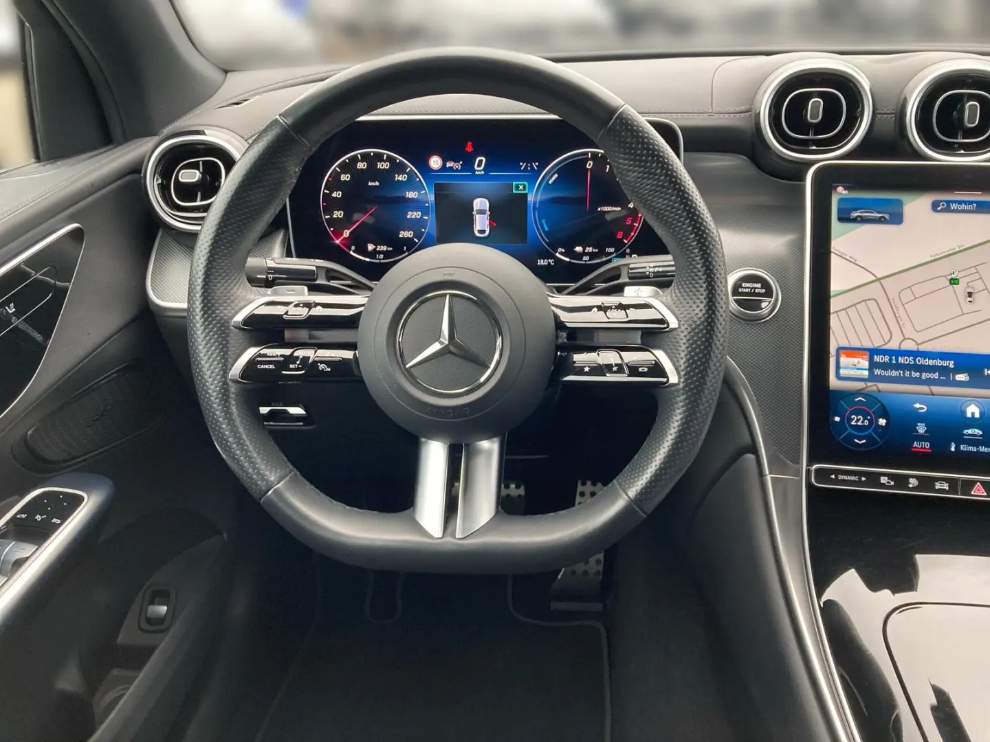 GLC 300 de Coupé AMG+MBUX+Night+Distr+LED+Kamera