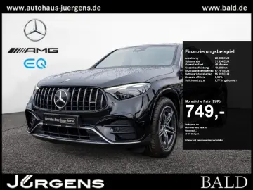 GLC 43 AMG 4M Coupé Pano AHK Stdhz Distr Memo 19