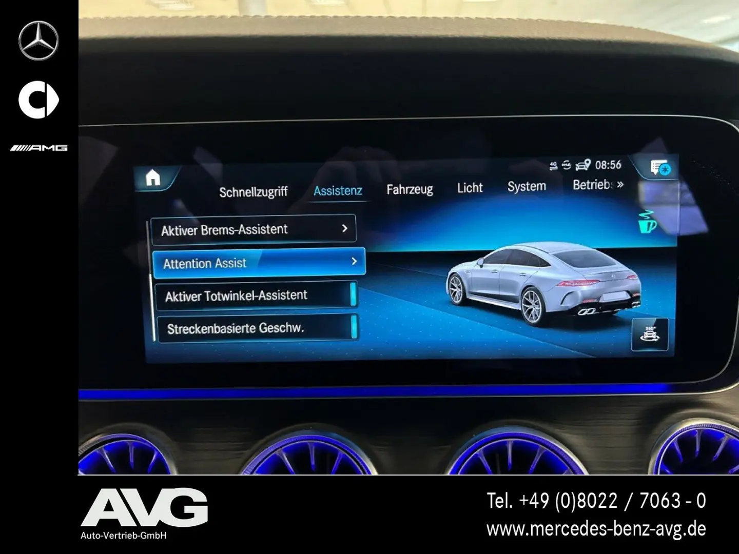 Mercedes-AMG GT 63 MBUX|MBEAM|DIST|BURM|21