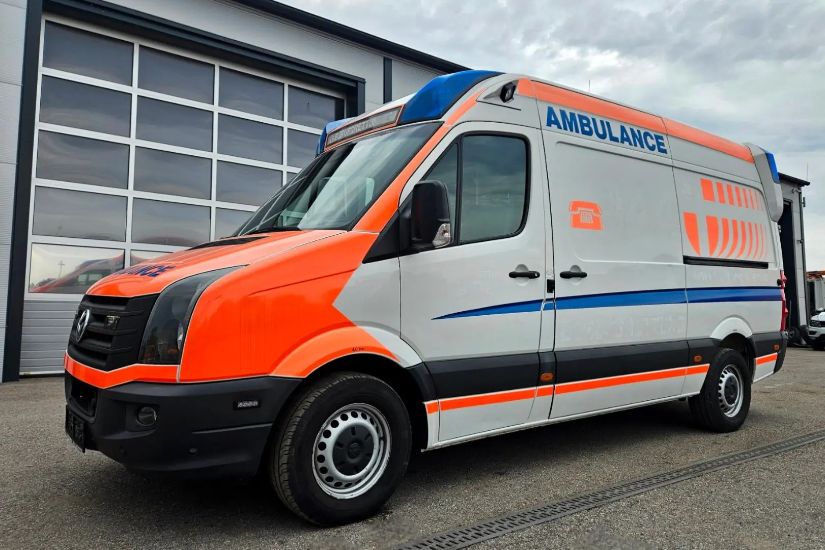 CRAFTER TDI Ambulance RTW L2H2 DLOUHY