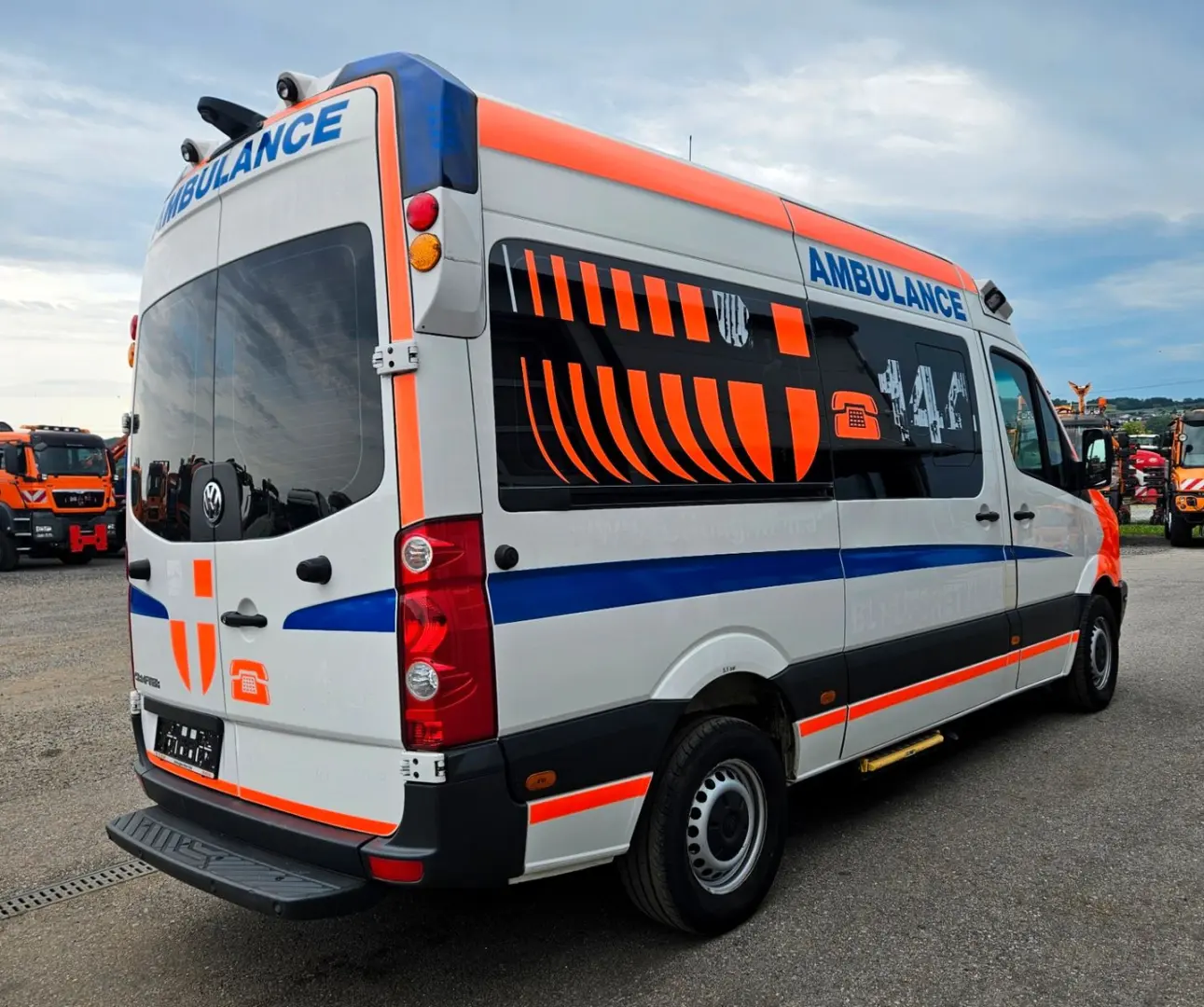 CRAFTER TDI Ambulance RTW L2H2 DLOUHY