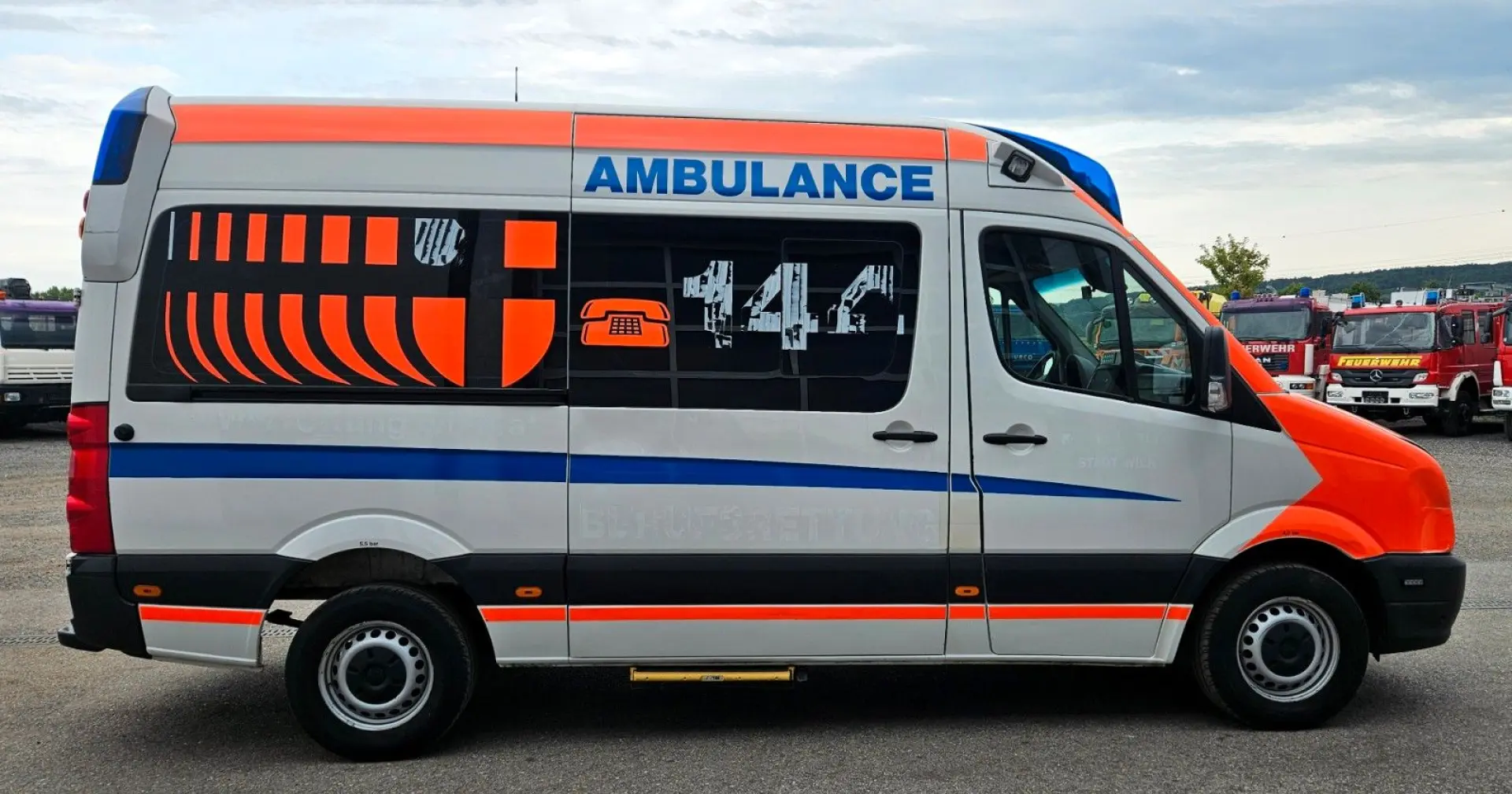 CRAFTER TDI Ambulance RTW L2H2 DLOUHY