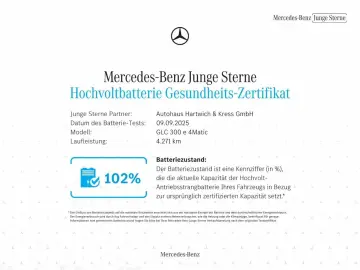 GLC 300 e Avantgarde 4M+HUD+LED+Kamera+CarPlay+
