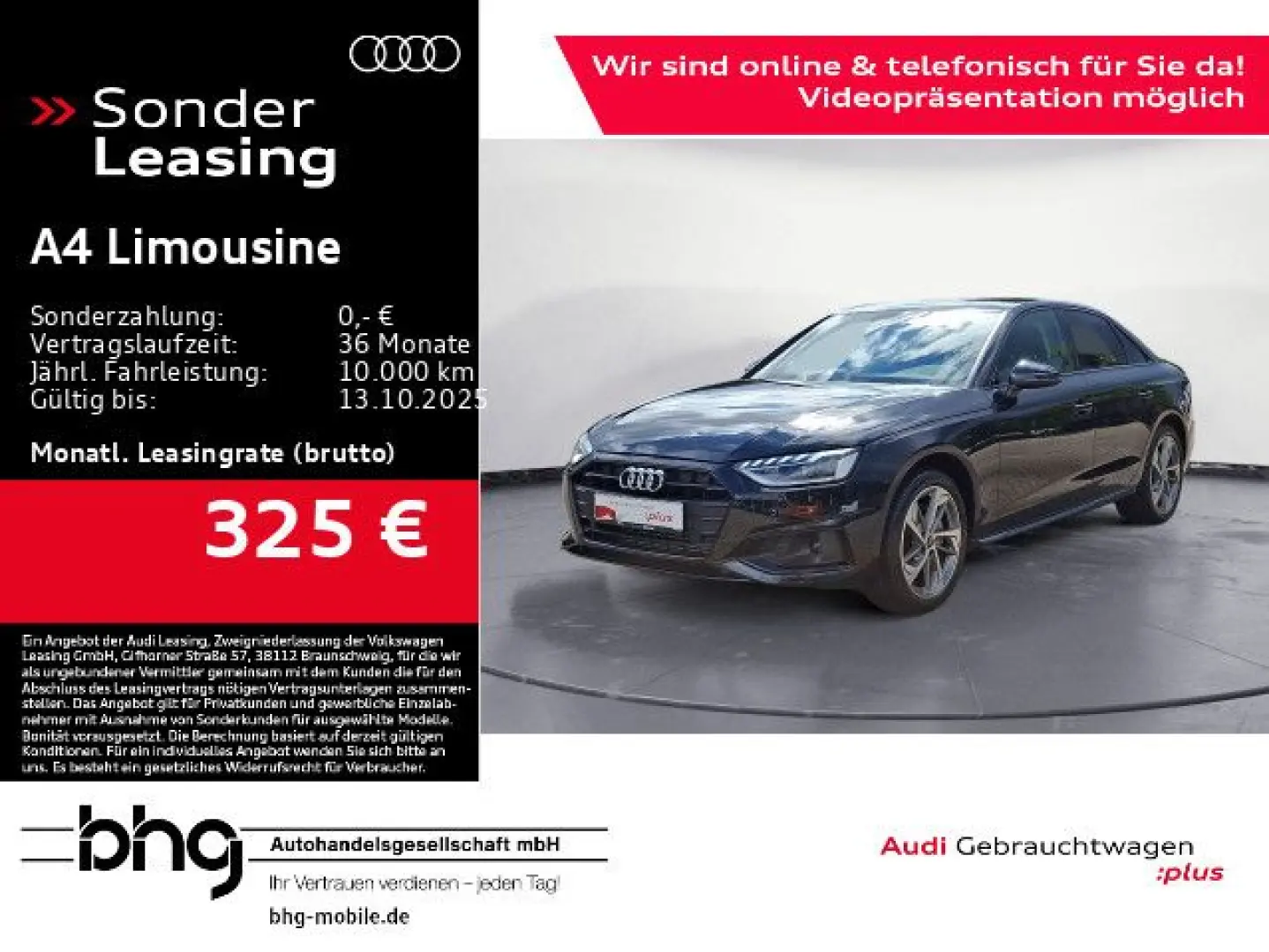 A4 Limousine 40 TFSI S tronic advanced