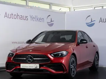 C 400 e AMG-LINE PANO HUD BURM SPORTSITZ AHK