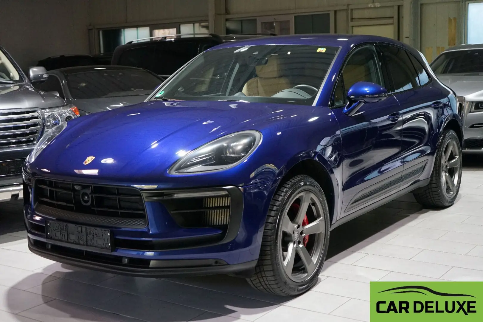 Macan S LEDER BEIGE*STANDHZG*SITZKLIMA*K-GO*360°