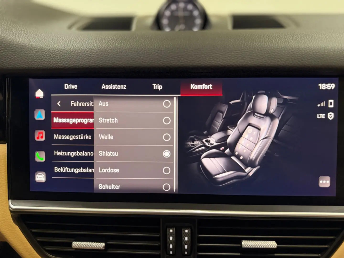 Cayenne E-Hybrid Platinum Burmester 360° Massage