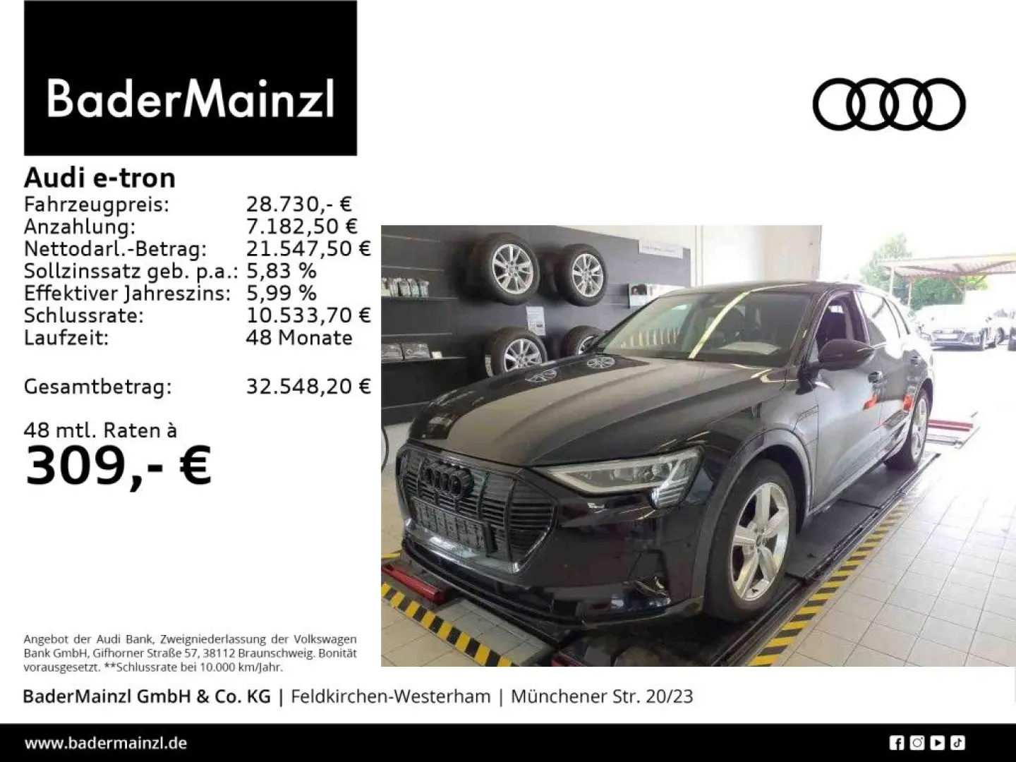 e-tron 50 quattro AHK Navi SHZ Luft LED Virtual