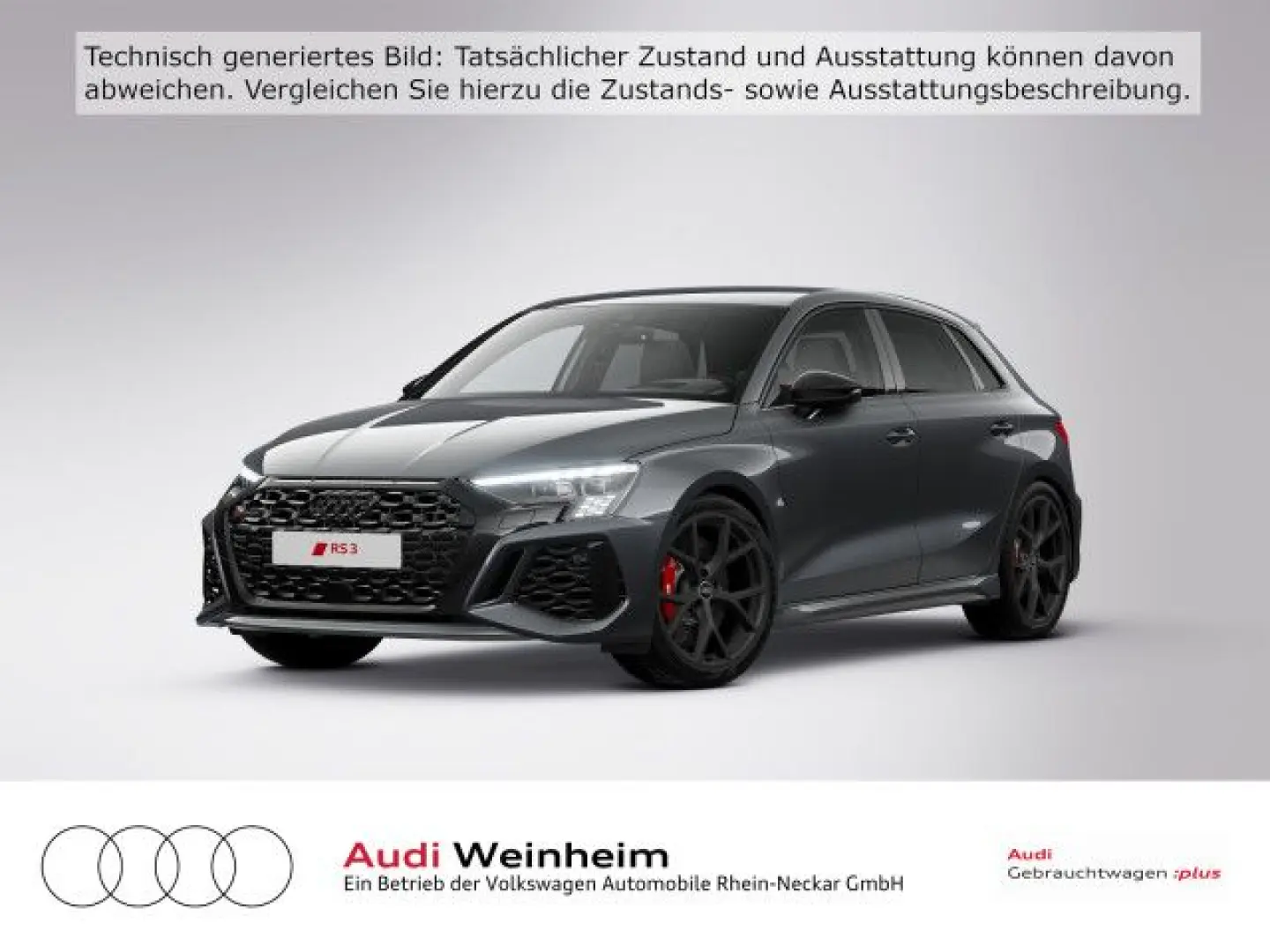 RS3 Sportback TFSI Black Paket RS Head UP B&O uv