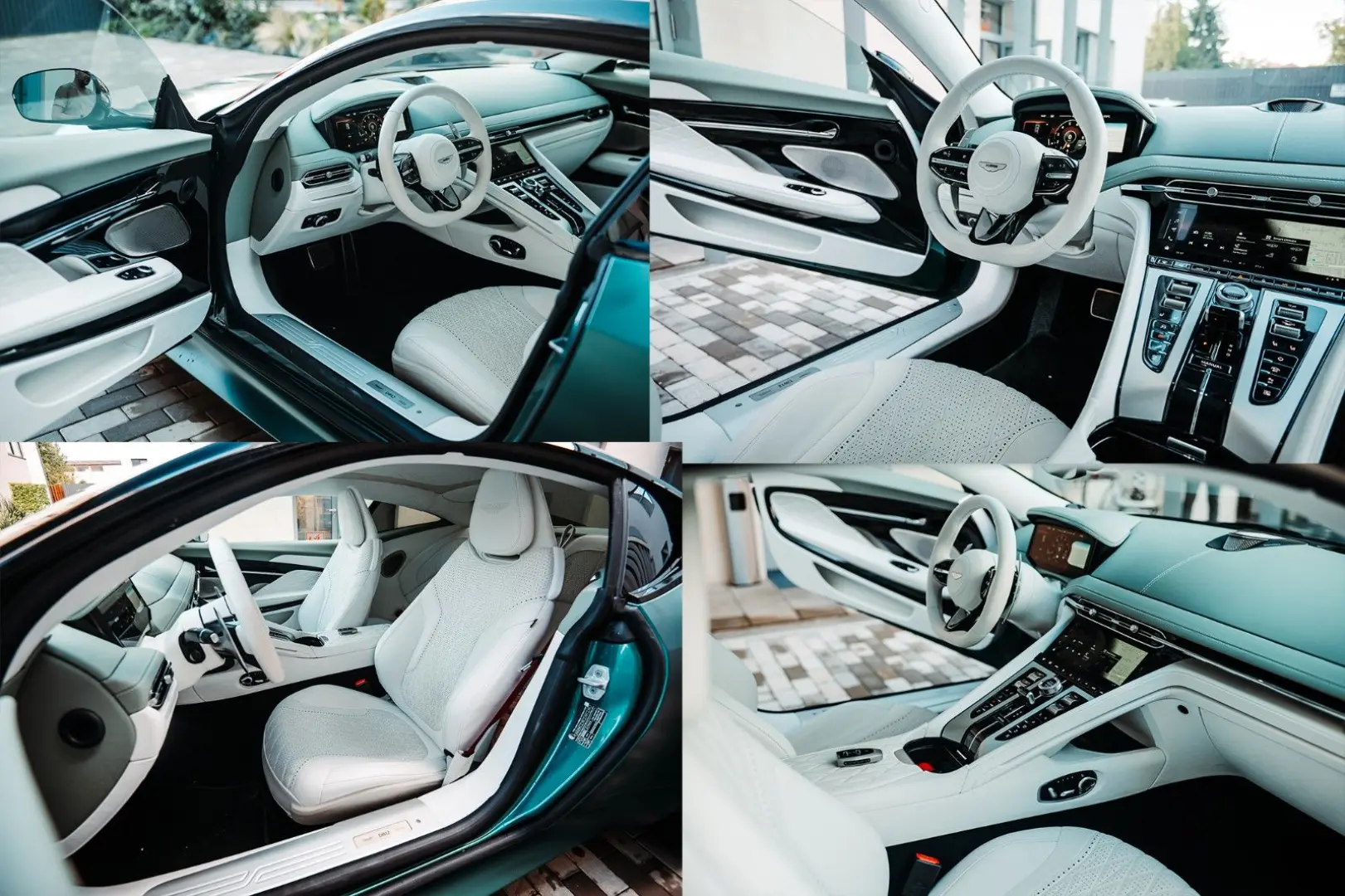 DB12 4.0 V8 - Bowers & Wilkins / White Interior