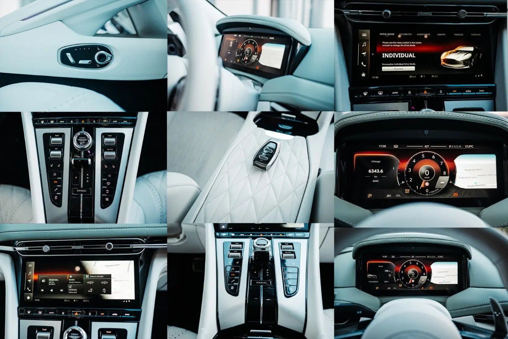 DB12 4.0 V8 - Bowers & Wilkins / White Interior