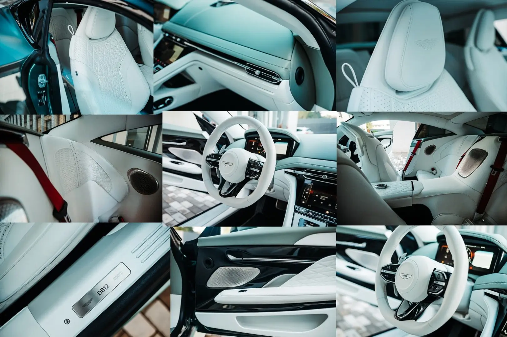 DB12 4.0 V8 - Bowers & Wilkins / White Interior