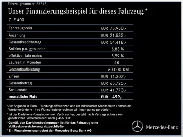 GLE 400 d 4M Coupé AMG+Night/Airmatic/AHK/360°