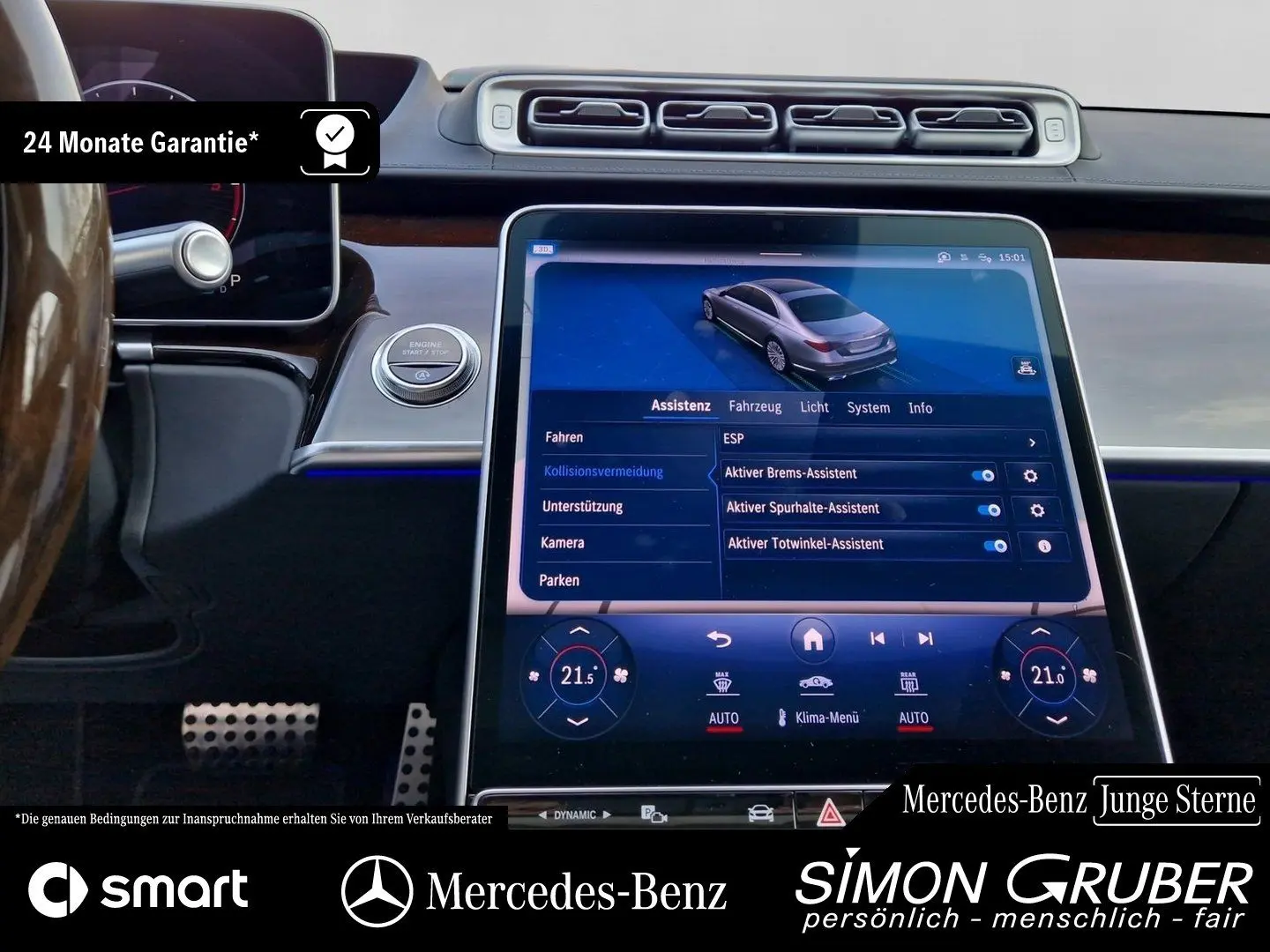 S 350 d 4M lang AMG Exklusiv Chauffeur HAL Burm