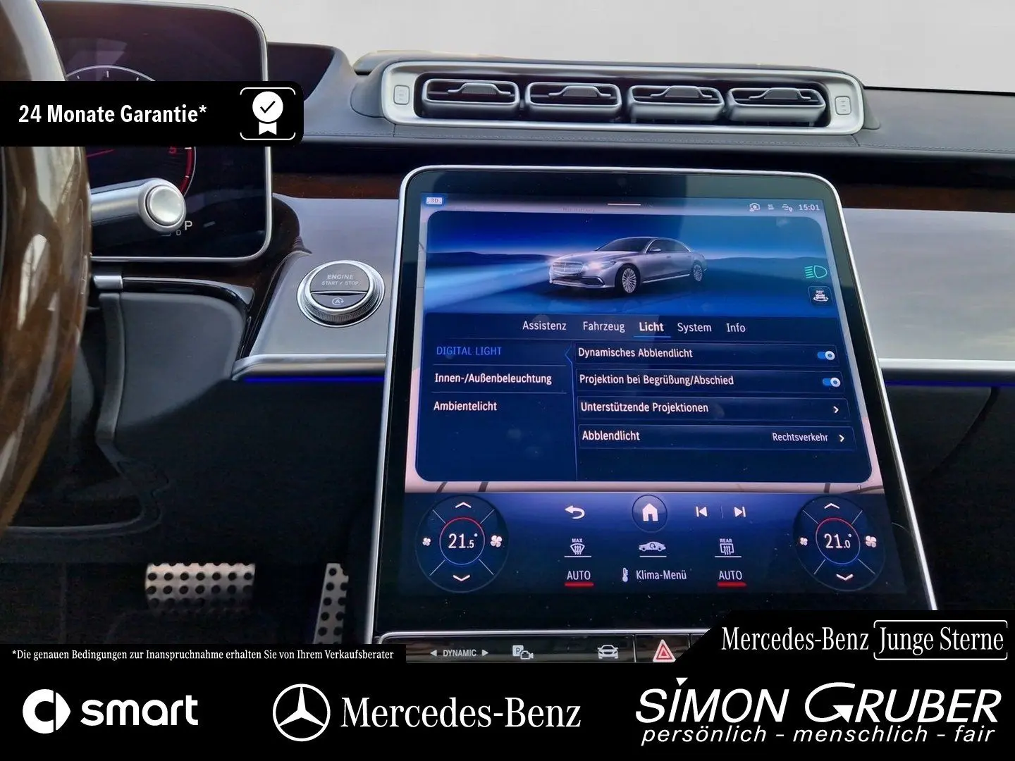 S 350 d 4M lang AMG Exklusiv Chauffeur HAL Burm