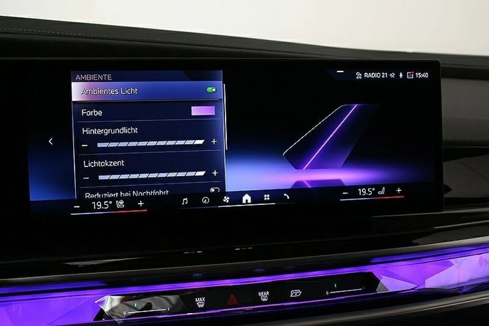 740d xDr. M Sportpaket Standh ACC HuD Autobahnas