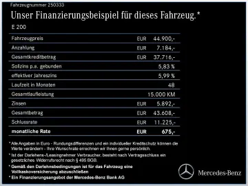 E 200 Limousine AMG Advanced*DISTRONIC*CAM*LED