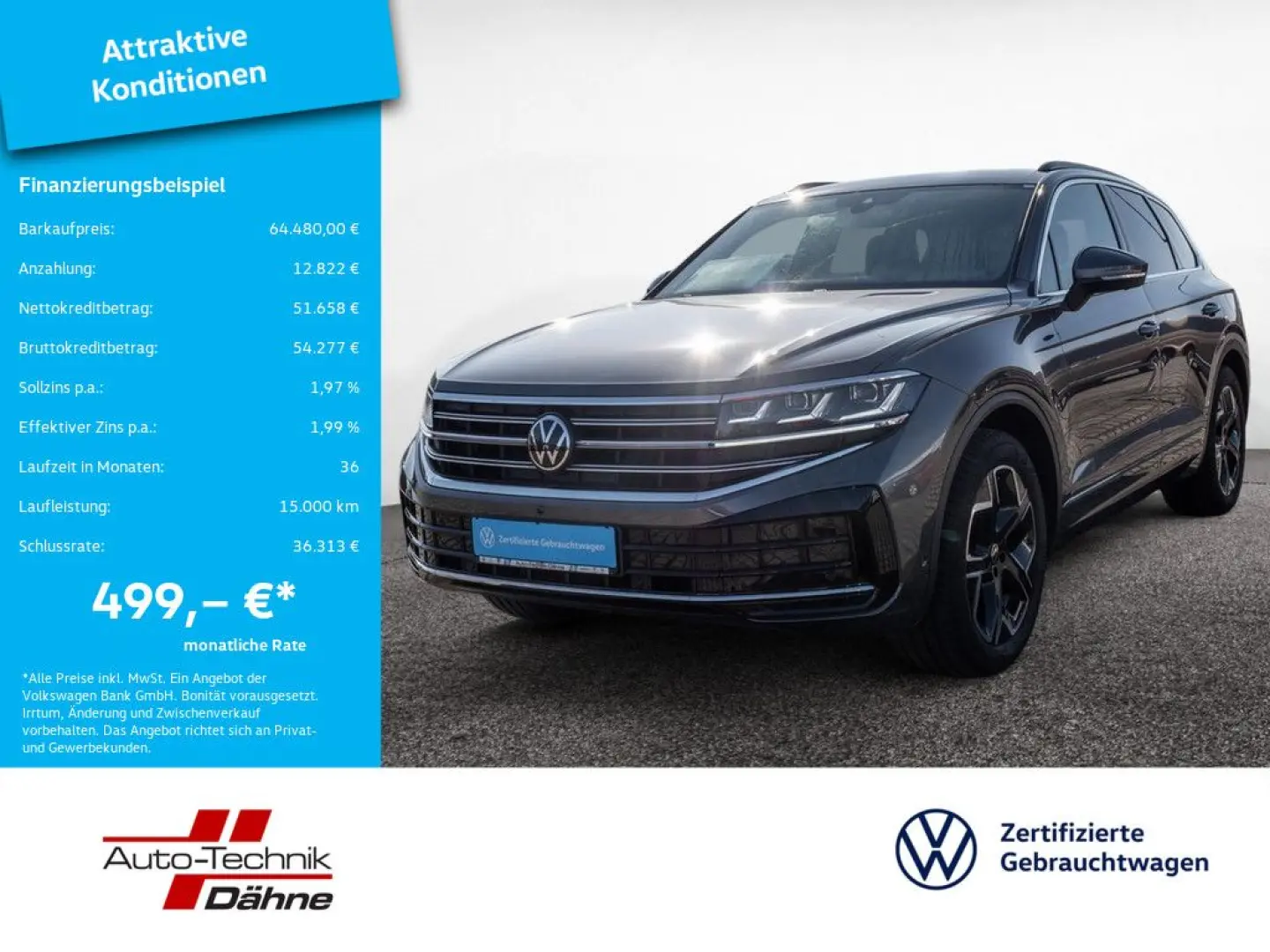 Touareg 3.0 V6 TDI Edition 4MOTION ACC AID 360°