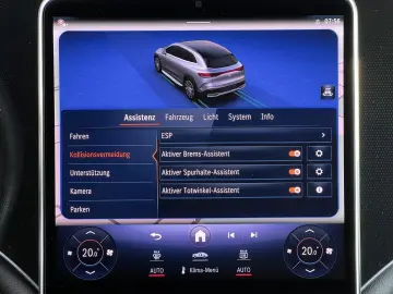 EQE 350 4M SUV Electric Art AHK 4xSHZ 360° Pano