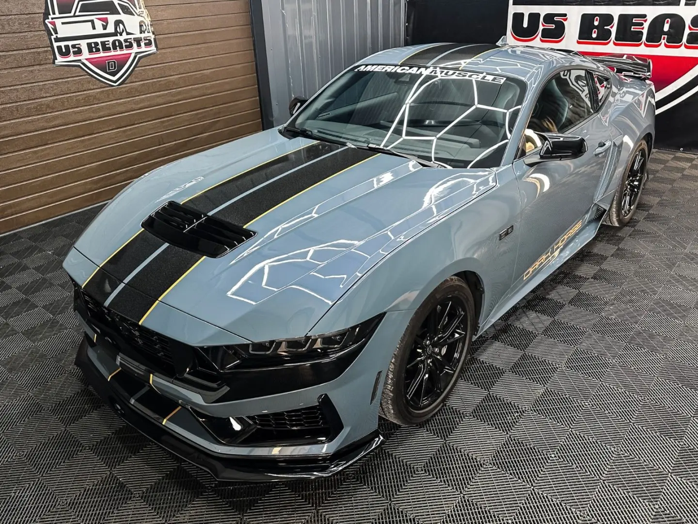 Mustang 5.0 GT Premium Dark Horse look Recaro