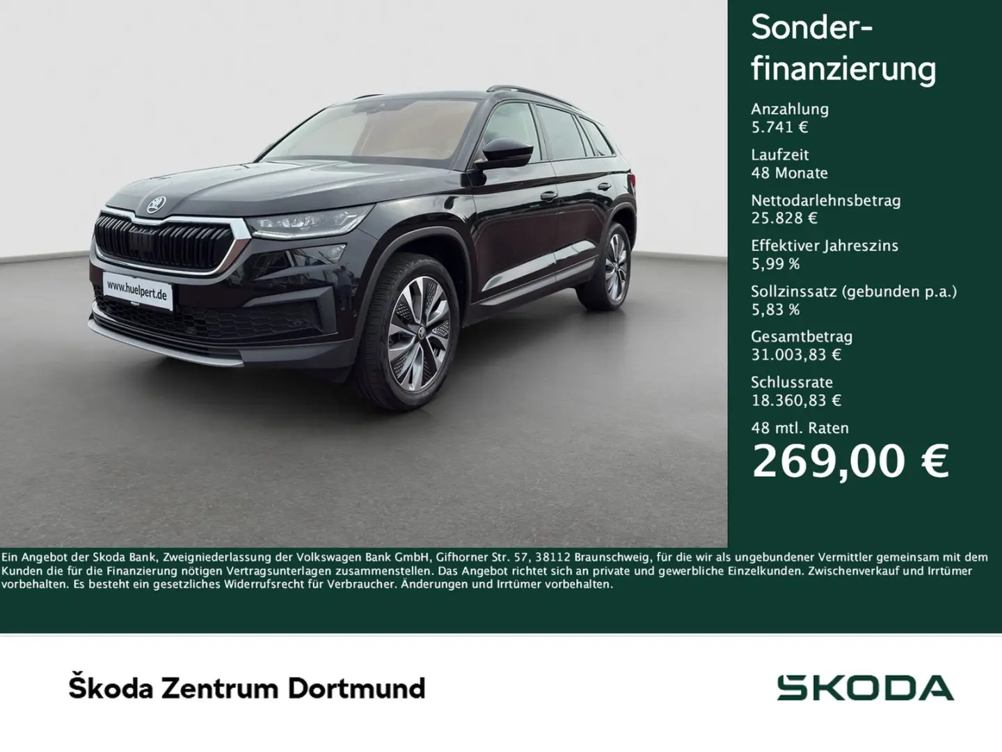 Kodiaq 2.0 TOUR 4X4 AHK LM19 EKLAPPE NAVI SITZHZ
