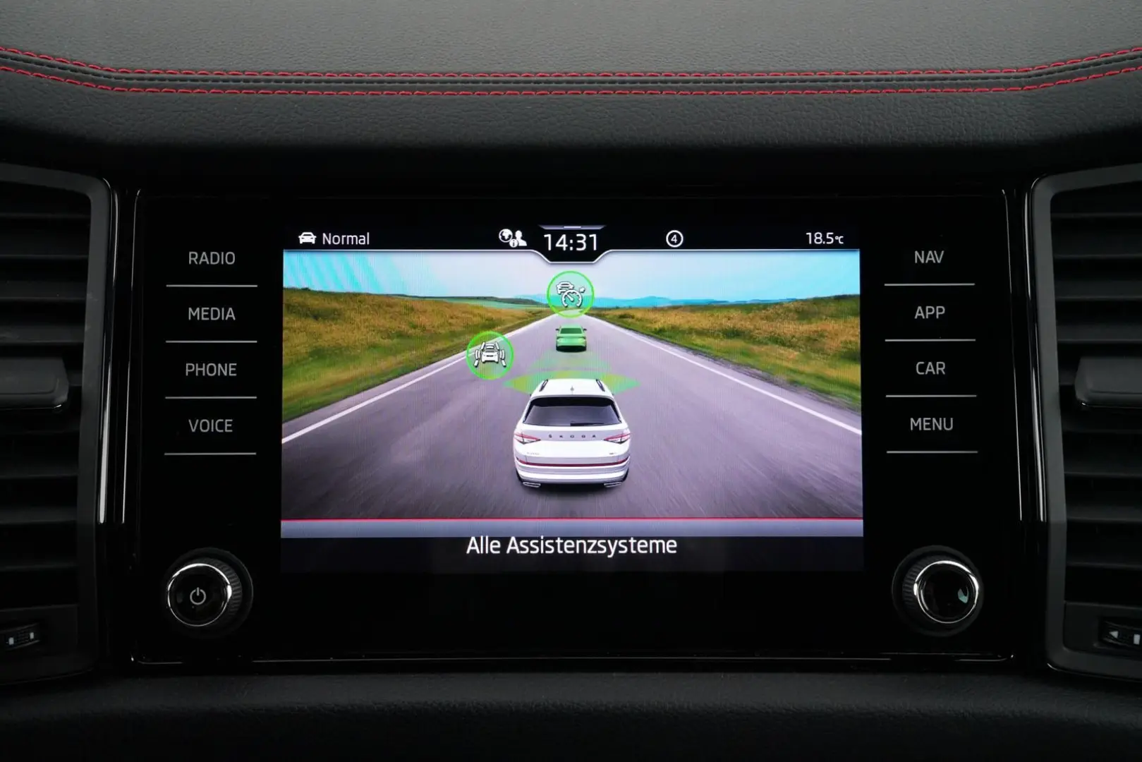 KODIAQ RS 2.0TSI DSG 4X4 ACC-TEMPOMAT+MATRIXuvm