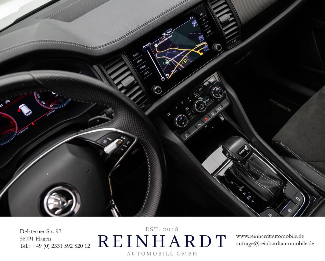 KODIAQ 2.0TDi SPORTLINE/BLACK/19Z./ACC/KESSY/AHK
