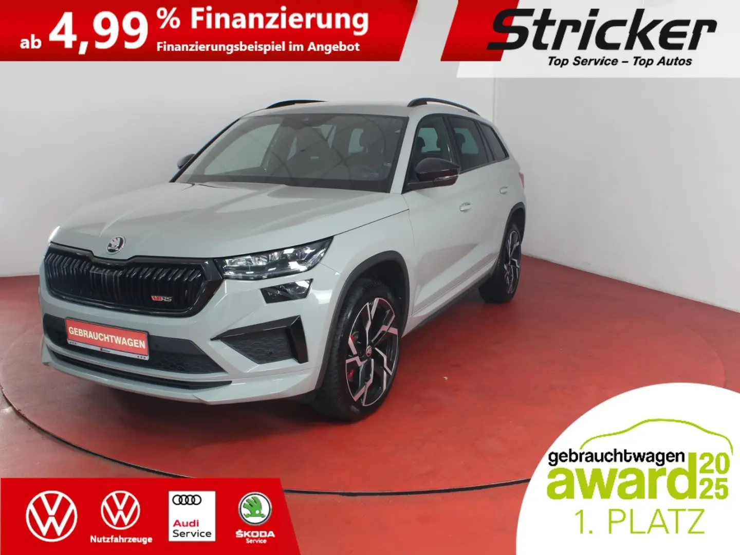 Kodiaq Skoda Kodiaq RS 2.0TSI DSG 4x4 475,-ohne