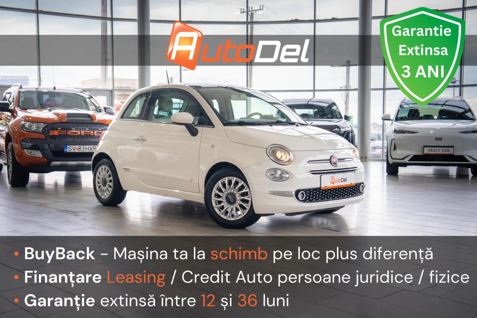 Fiat 500 1.2 Fire 69HP S4