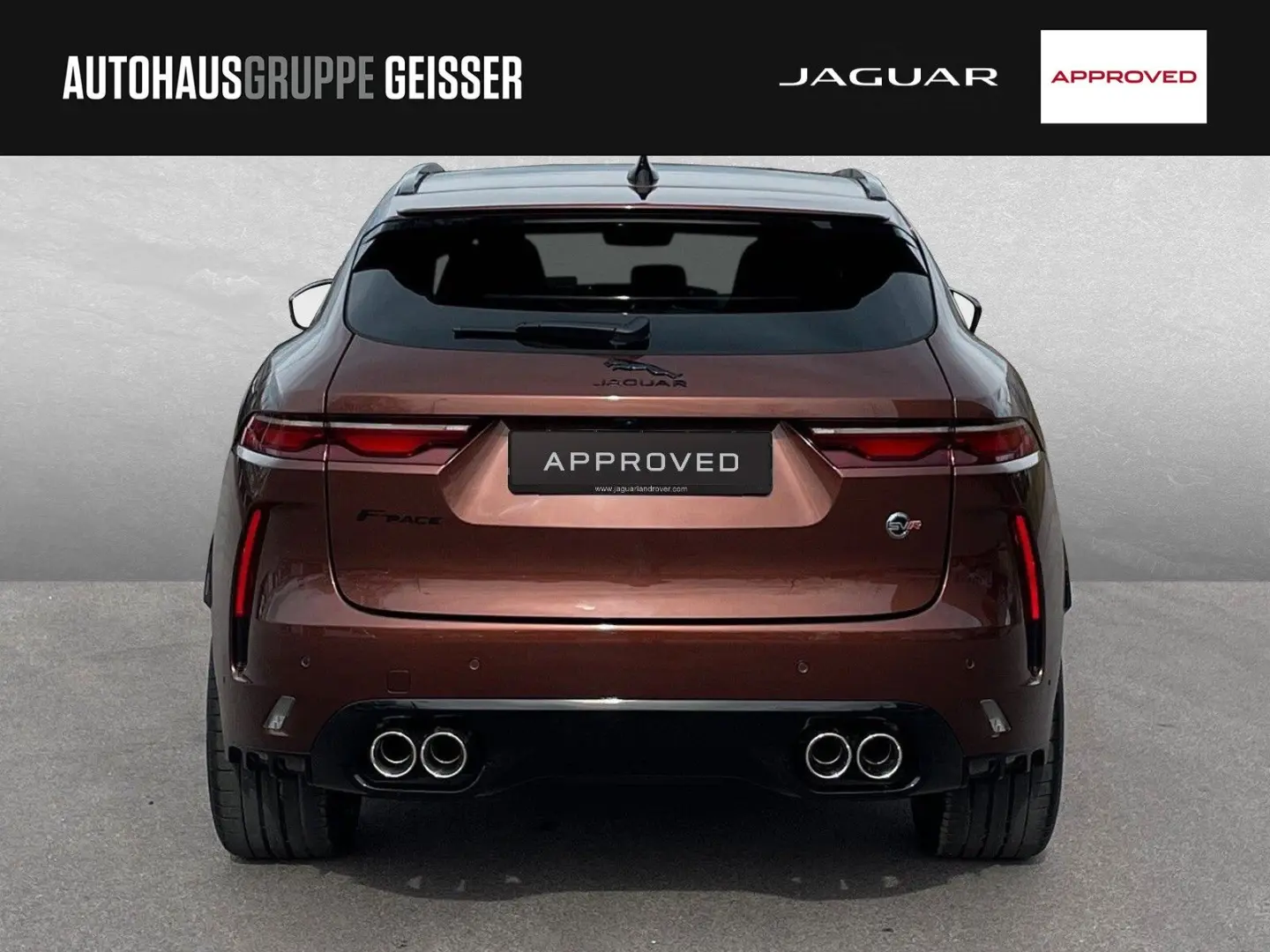 F-Pace P550 SVR Spiced Copper Edition AHK ACC SD