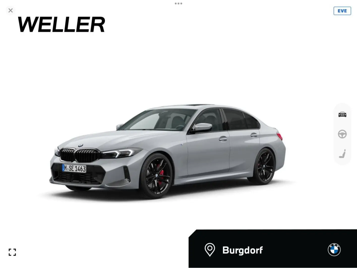 330i M-Sport Shadow PANO HUD Mem. Adap.LED DAP