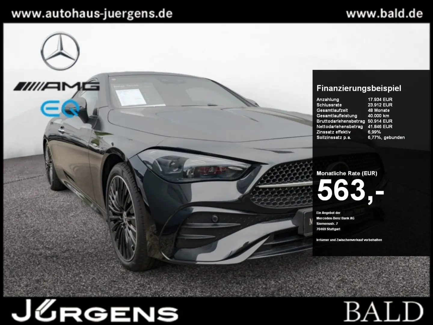 CLE 300 e AMG-Sport/Pano/Burm/Distr/Sitzklima/19
