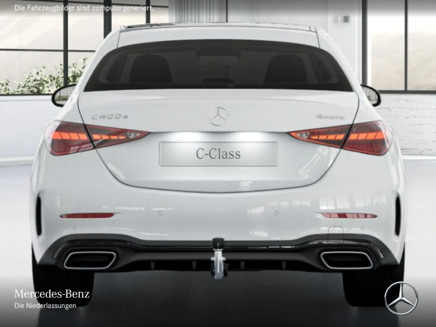 Mercedes-Benz C 400 e 4M AMG+NIGHT+PANO+360+BURMESTER+9G