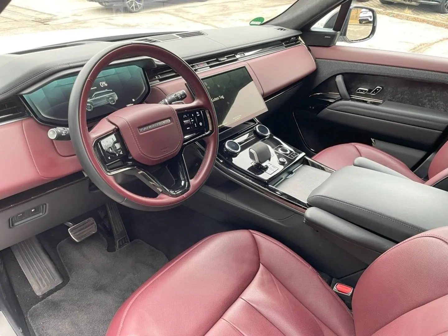 Range Rover Sport P510e Autobio/White-Red/Full