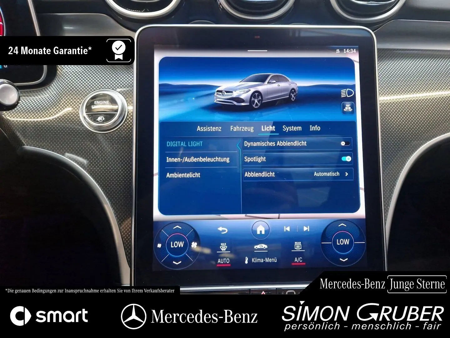 C 300 4 MATIC AMG Pano Burm DigiLight Memo AHK