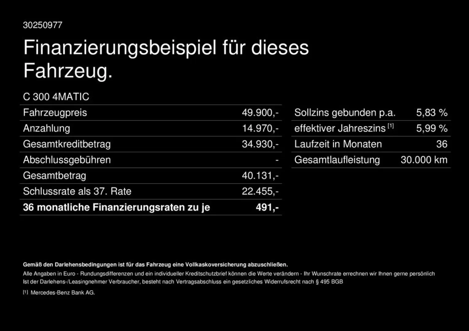 C 300 4 MATIC AMG Pano Burm DigiLight Memo AHK