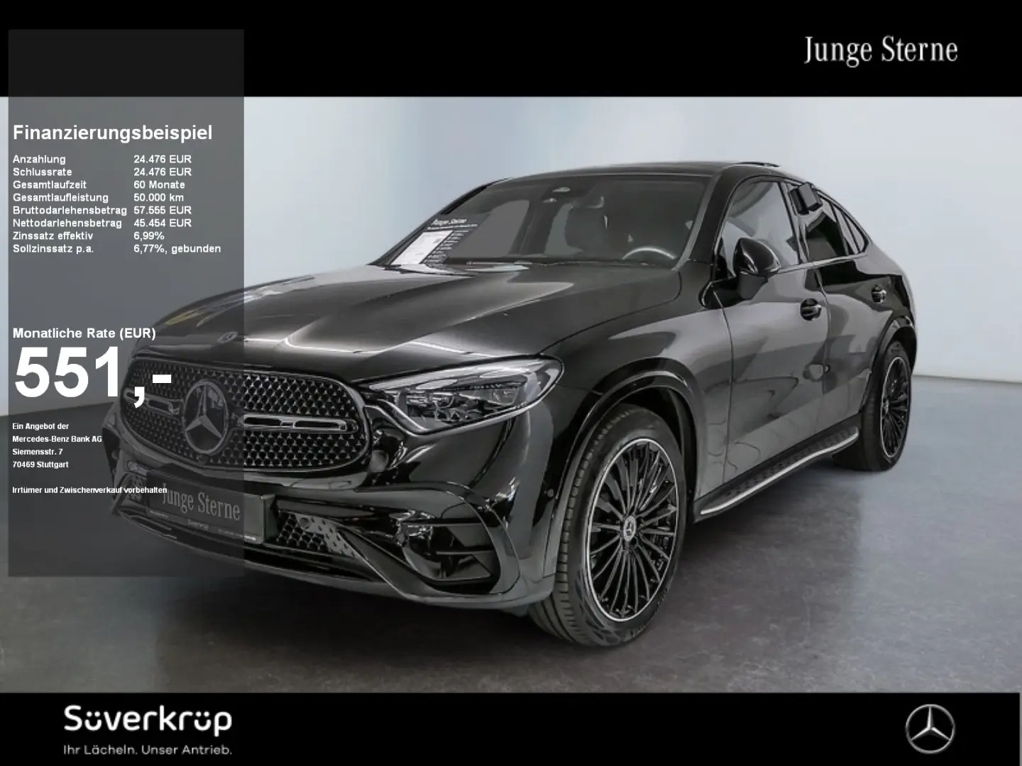 GLC 300 d 4M Coupé , BURM AMG NIGHT SPUR PANO