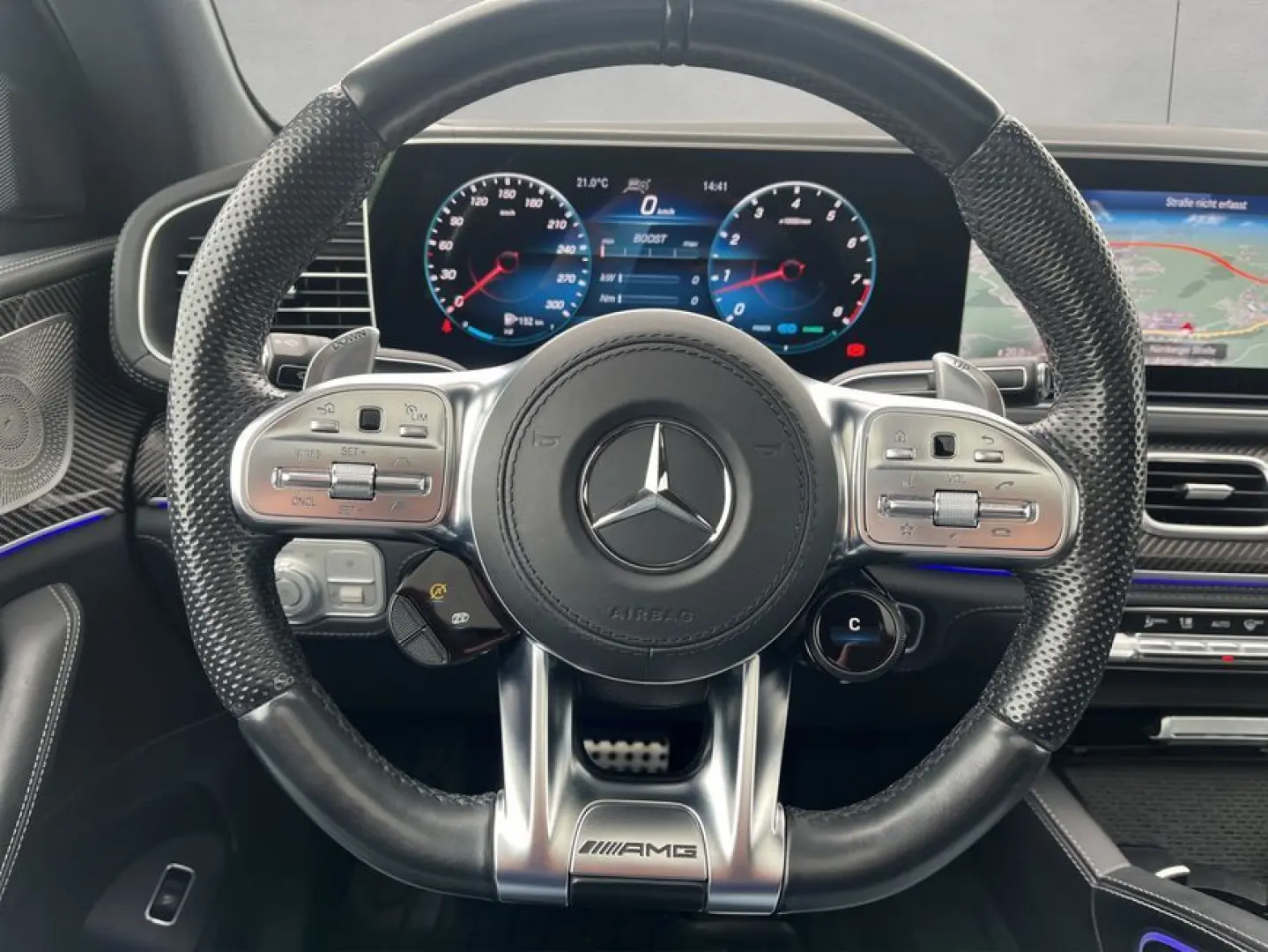 Mercedes Benz GLE 63 S AMG 4M+ Coupé HuD