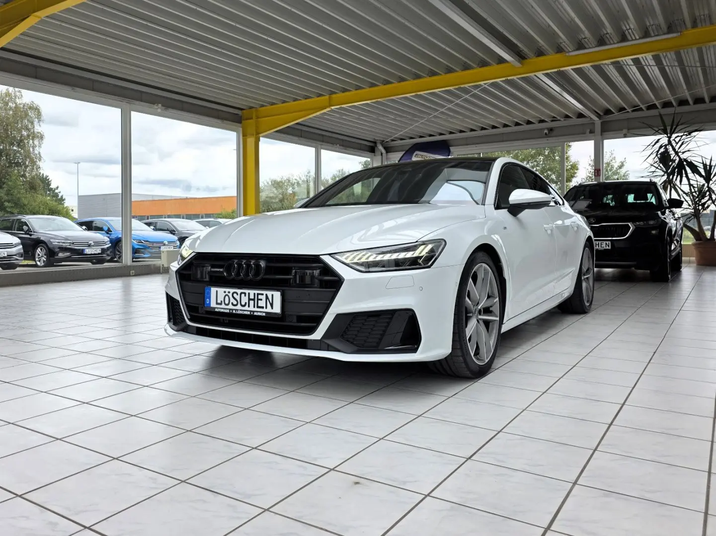 A7 Sportback 40 TDI quattro S Line Optik Schwarz