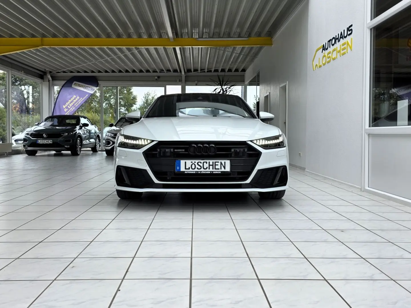 A7 Sportback 40 TDI quattro S Line Optik Schwarz