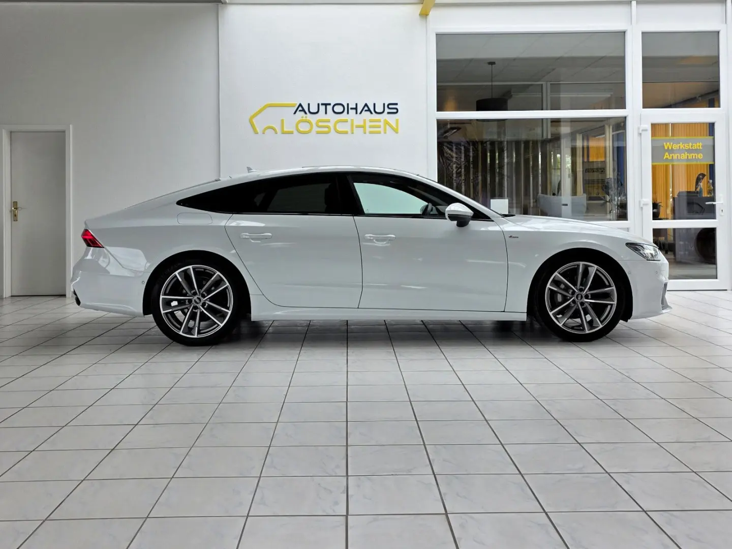 A7 Sportback 40 TDI quattro S Line Optik Schwarz