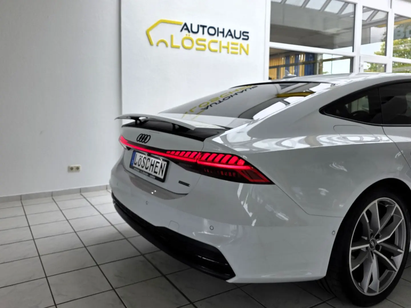 A7 Sportback 40 TDI quattro S Line Optik Schwarz