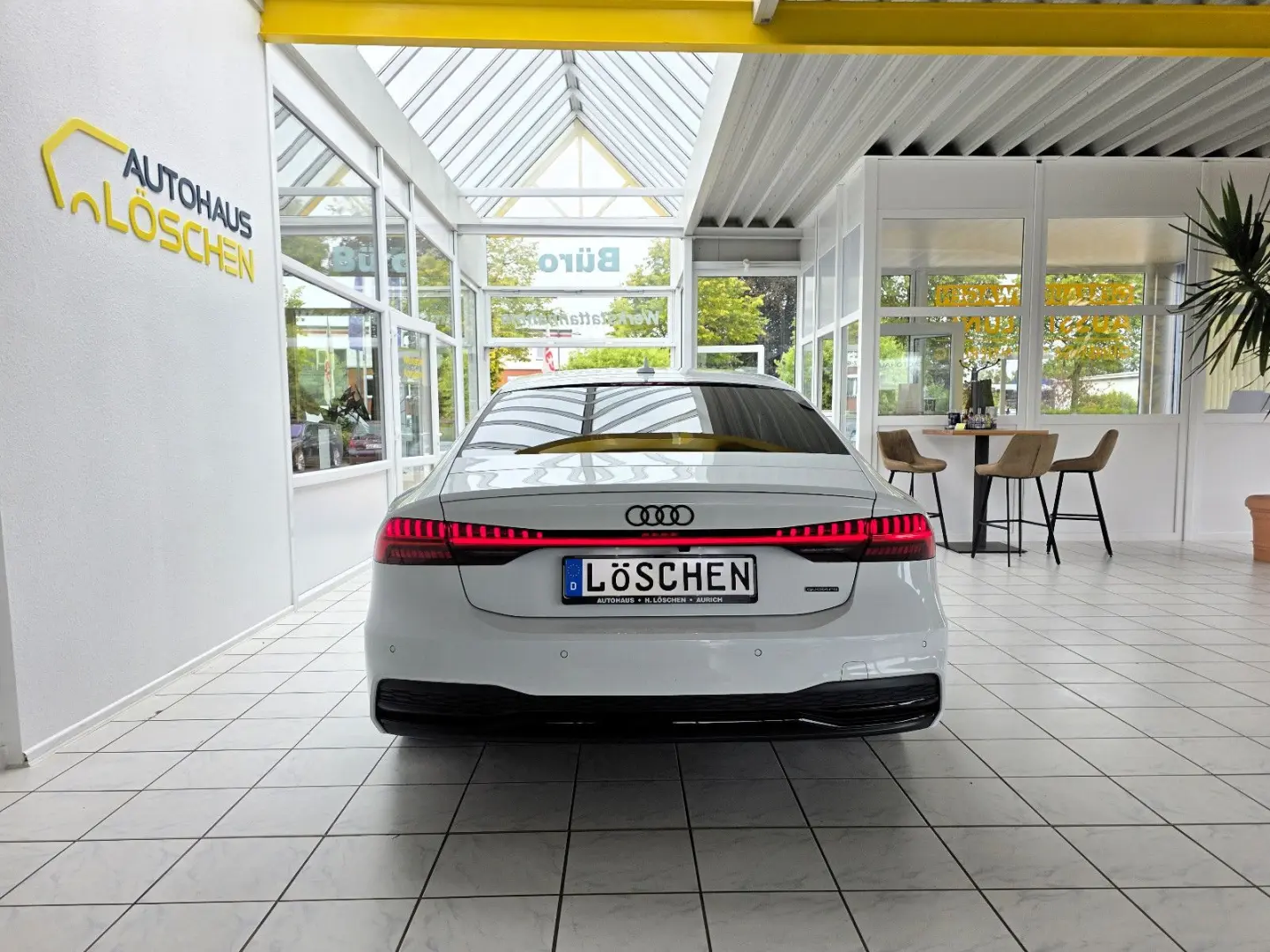A7 Sportback 40 TDI quattro S Line Optik Schwarz