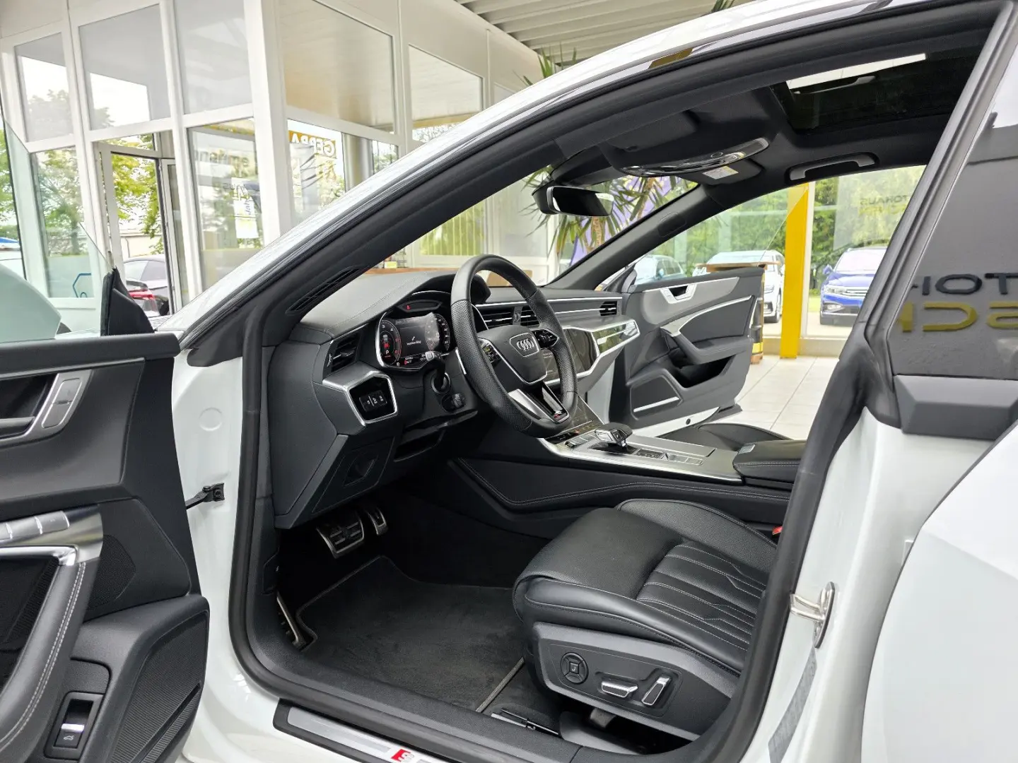 A7 Sportback 40 TDI quattro S Line Optik Schwarz